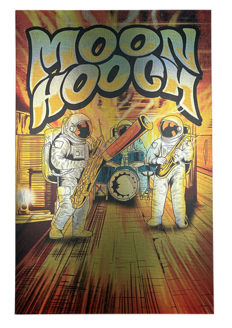 Spaceman Foil Poster