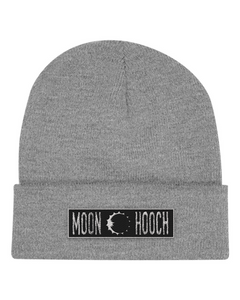 Eclipse Patch Beanie (Grey) – Moon Hooch
